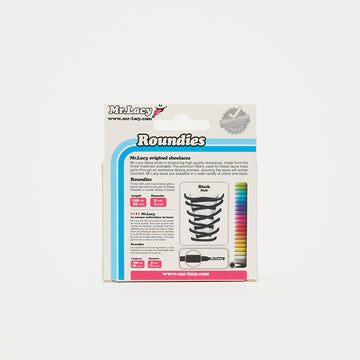 Lacets - Mr. Lacy - Roundies Laces (Black)