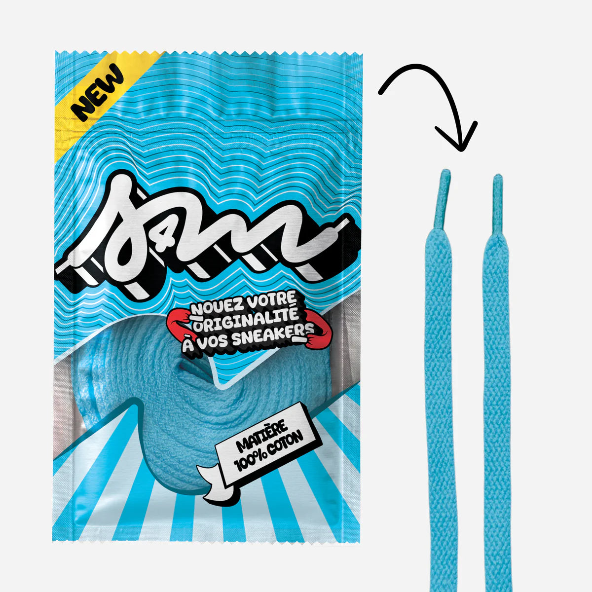Laces - Sell 4 Me - Classic Uni Lace (Sky Blue)