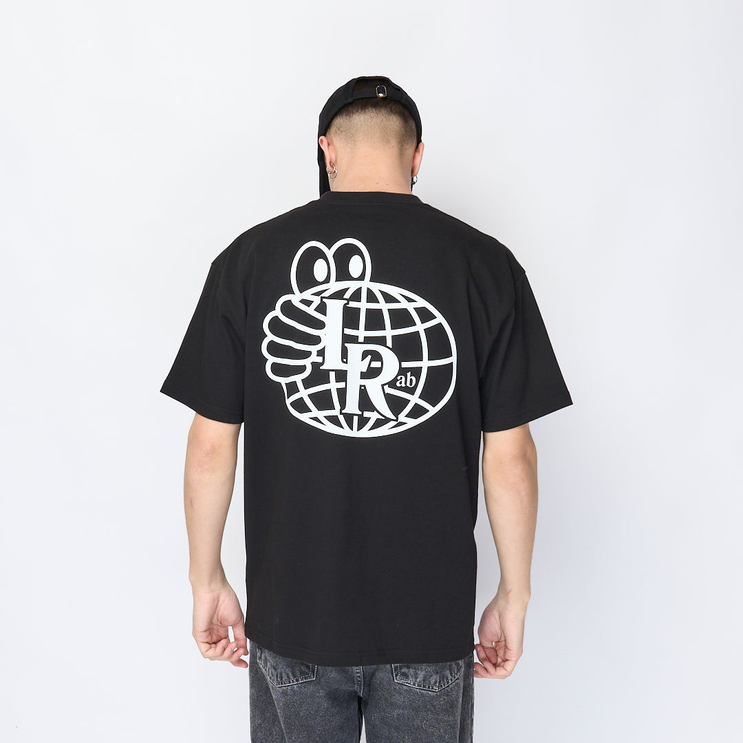 Last Resort AB - Atlas Monogram Tee (Black/White)