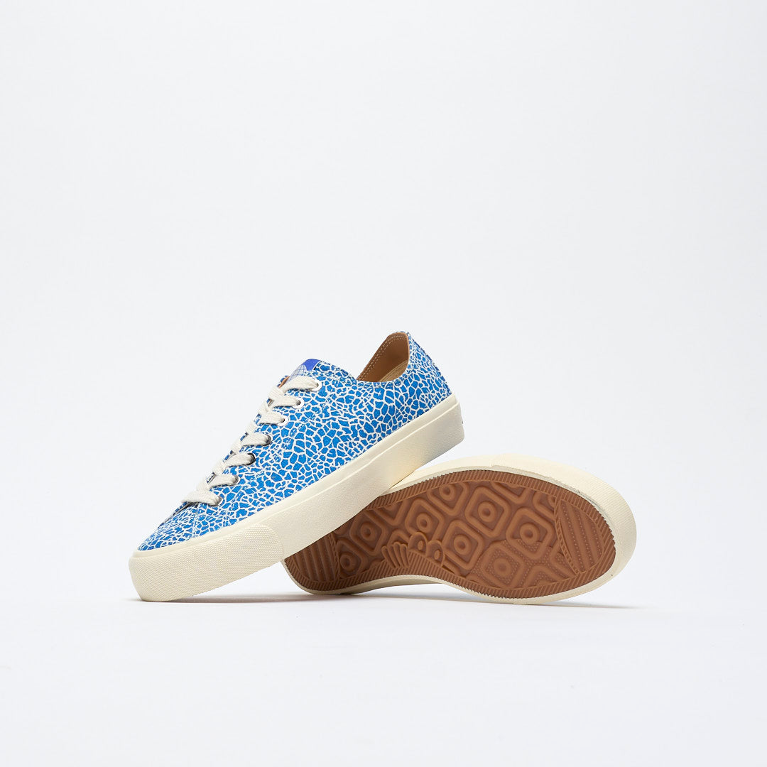 Last Resort AB - VM003 Canvas Lo (Cracked Blue-Whi/White)