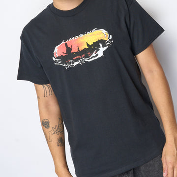 Limosine Skateboards - Ring Wave Tee (Black)