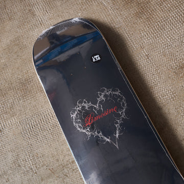 Limosine Skateboards Heart Deck 8.38