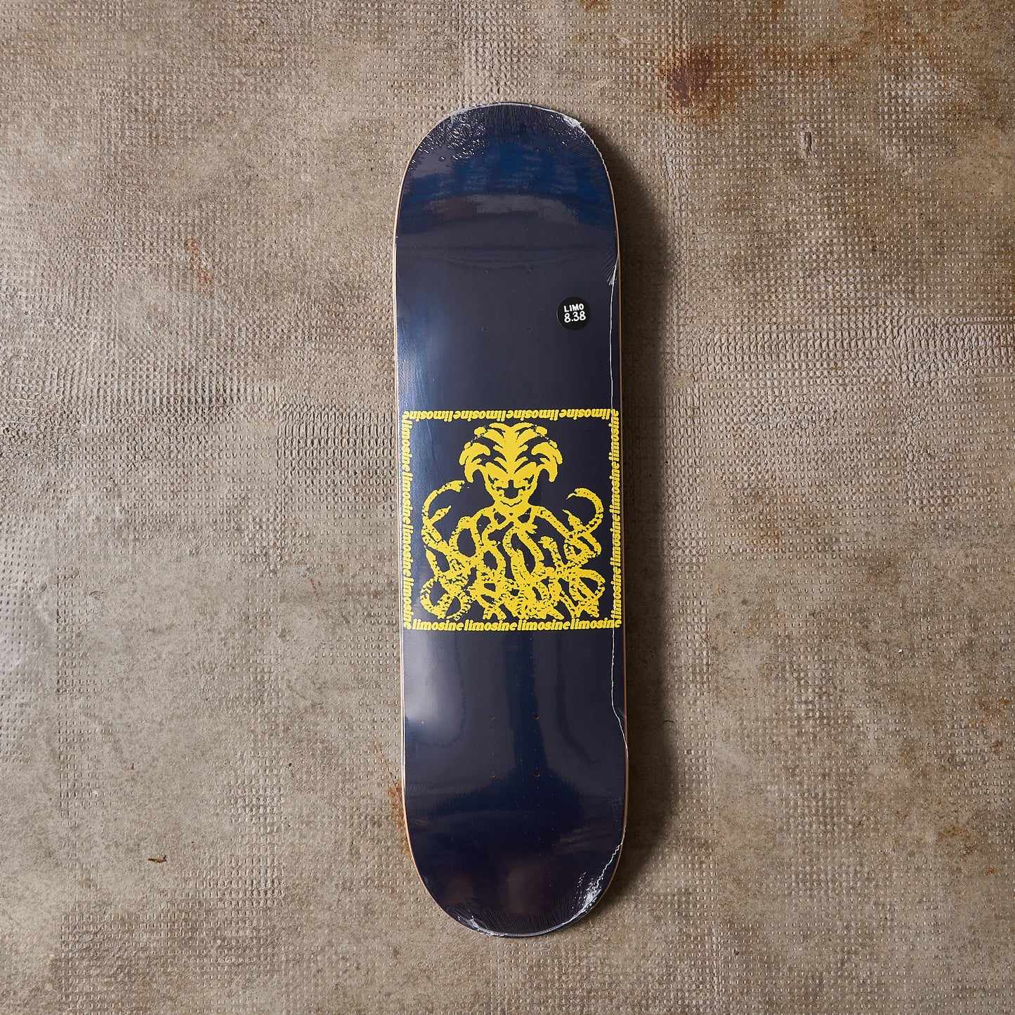 Limosine Skateboards Snake Pit Slick Blue Deck 8.38