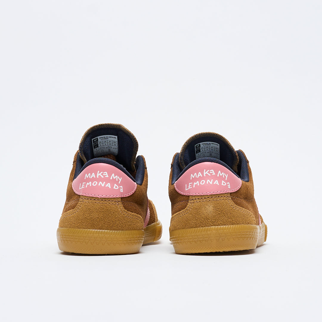 Make My Lemonade x Veja - Women Volley OT (Cognac/Pink)