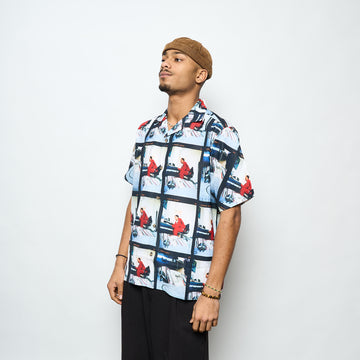 Madlib x Butter Goods - Bomb Shelter Rayon Shirt (Multi)