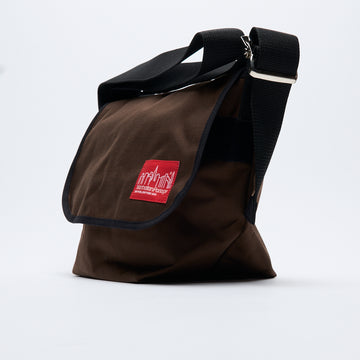 Manhattan Portage - Vintage Messenger Bag (Dark Brown) (S)