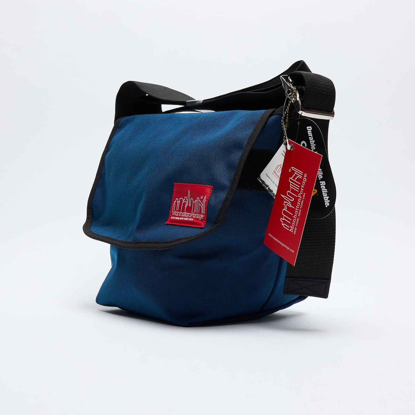 Manhattan Portage - Vintage Messenger Bag Small (Navy)