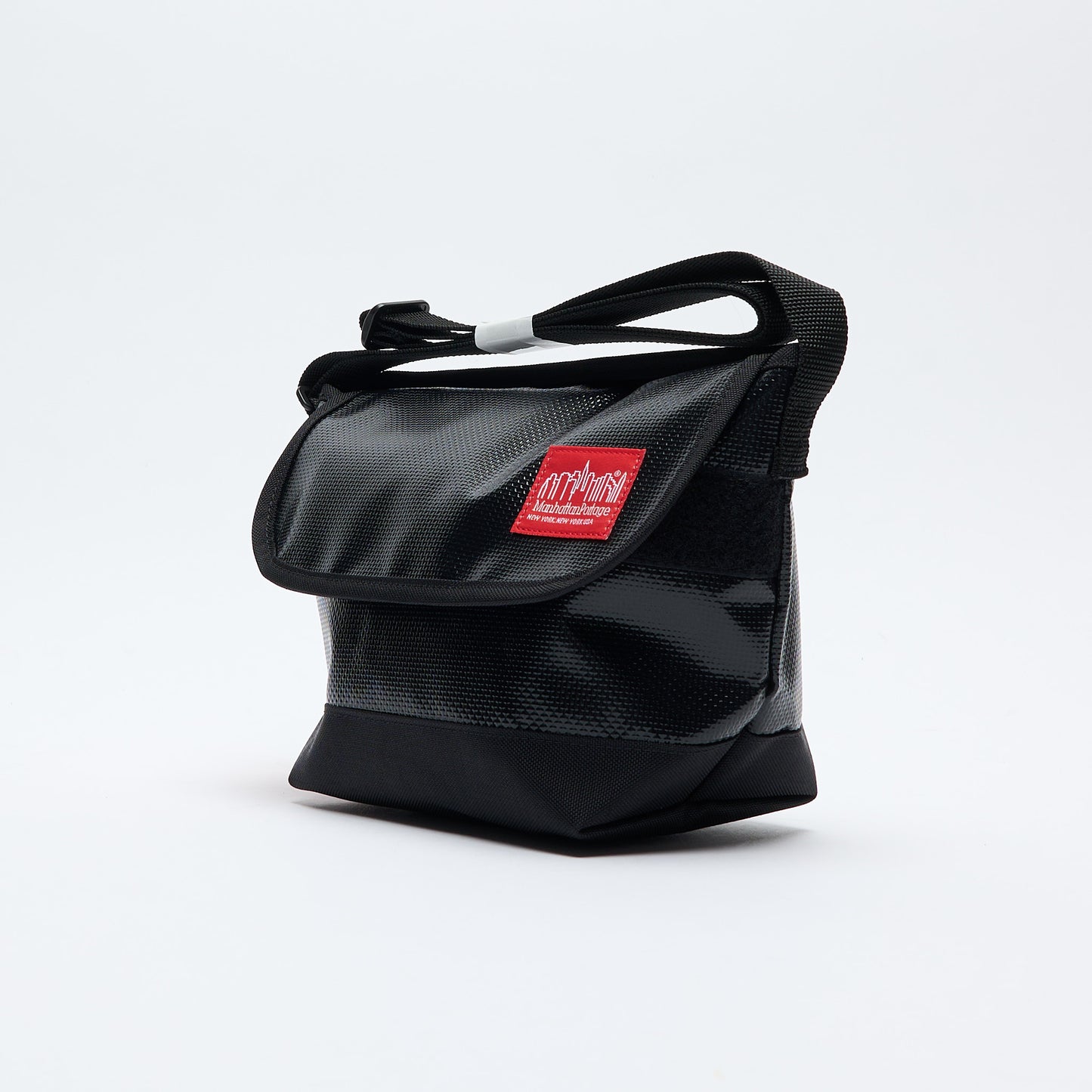 Manhattan Portage - Vinyl Messenger Bag XXS V2 (Black)