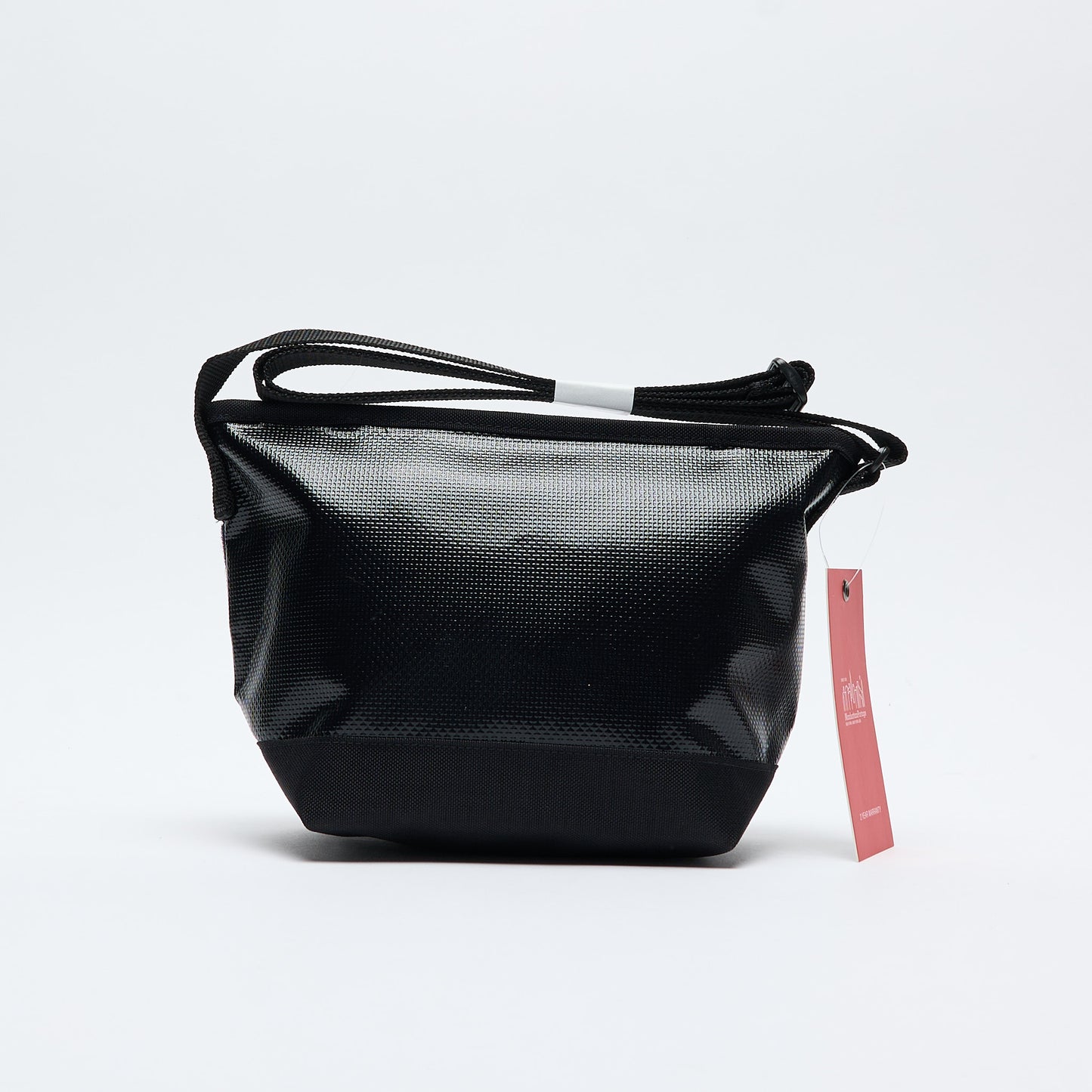 Manhattan Portage - Vinyl Messenger Bag XXS V2 (Black)