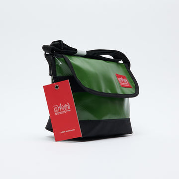 Manhattan Portage - Vinyl Messenger Bag XXS V2 (Olive)