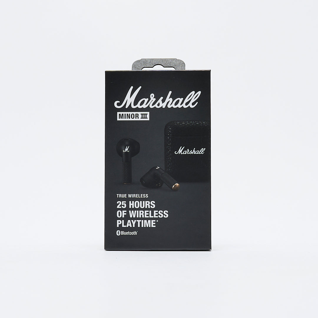 Marshall - Minor III Headphones (Black)