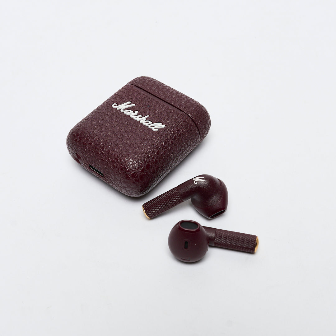 Marshall - Minor III Headphones (Burgundy)