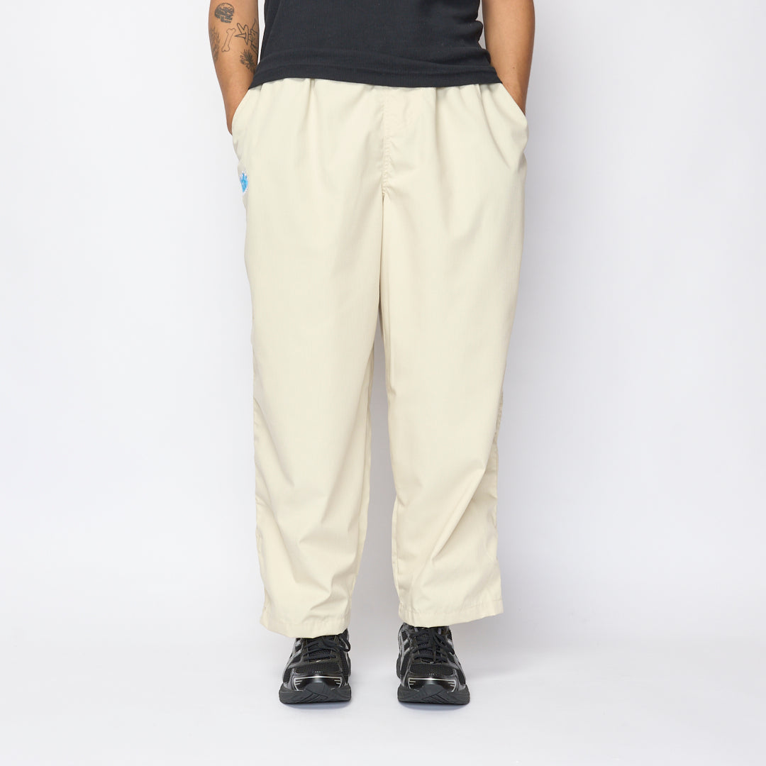 Milk Bubble Ripstop Baggy Pants (Cream) - Main Image