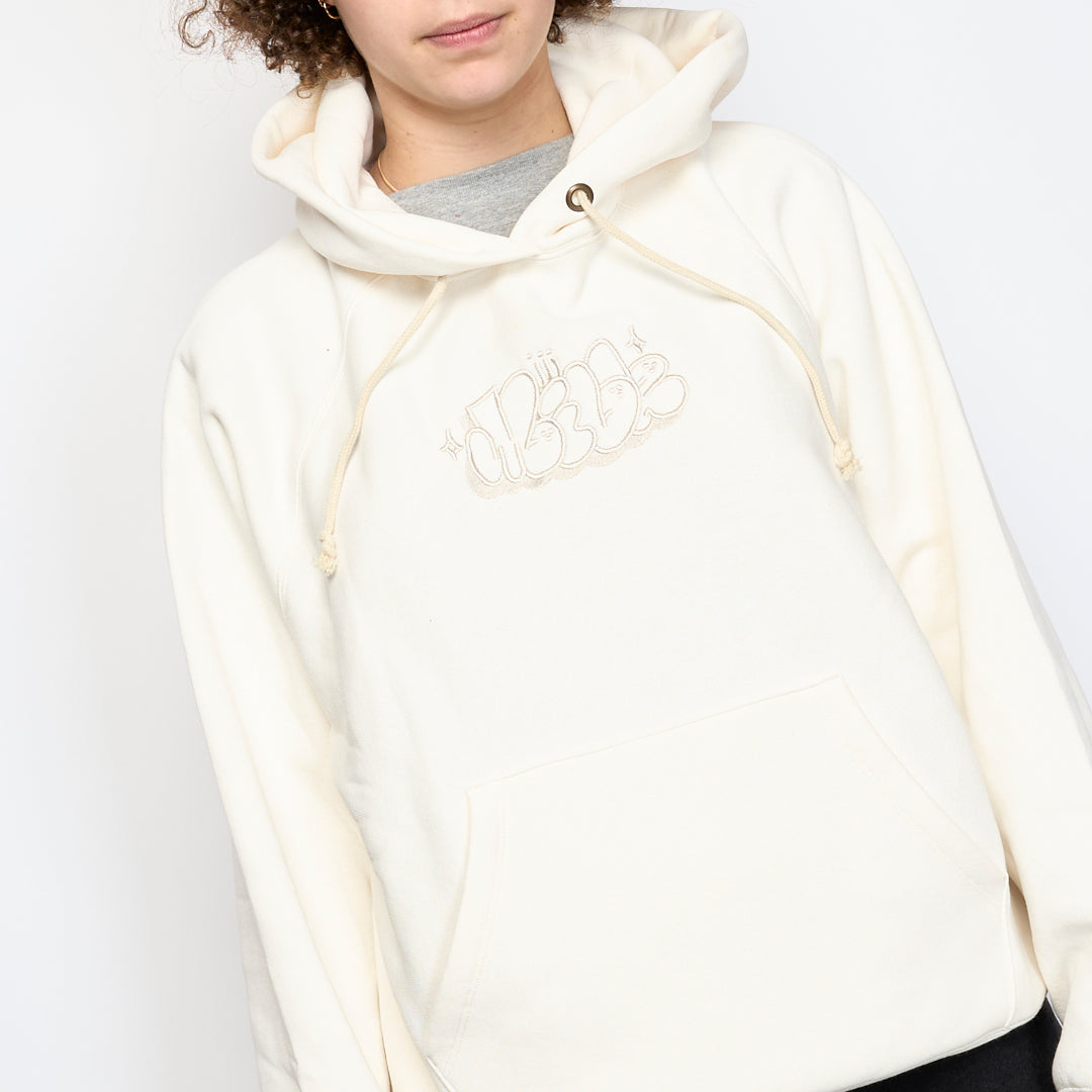 Milk x Champion - RW Bubble Hoodie Women (Cream)