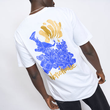 Milk x Warehouse - Slam Tee (White)