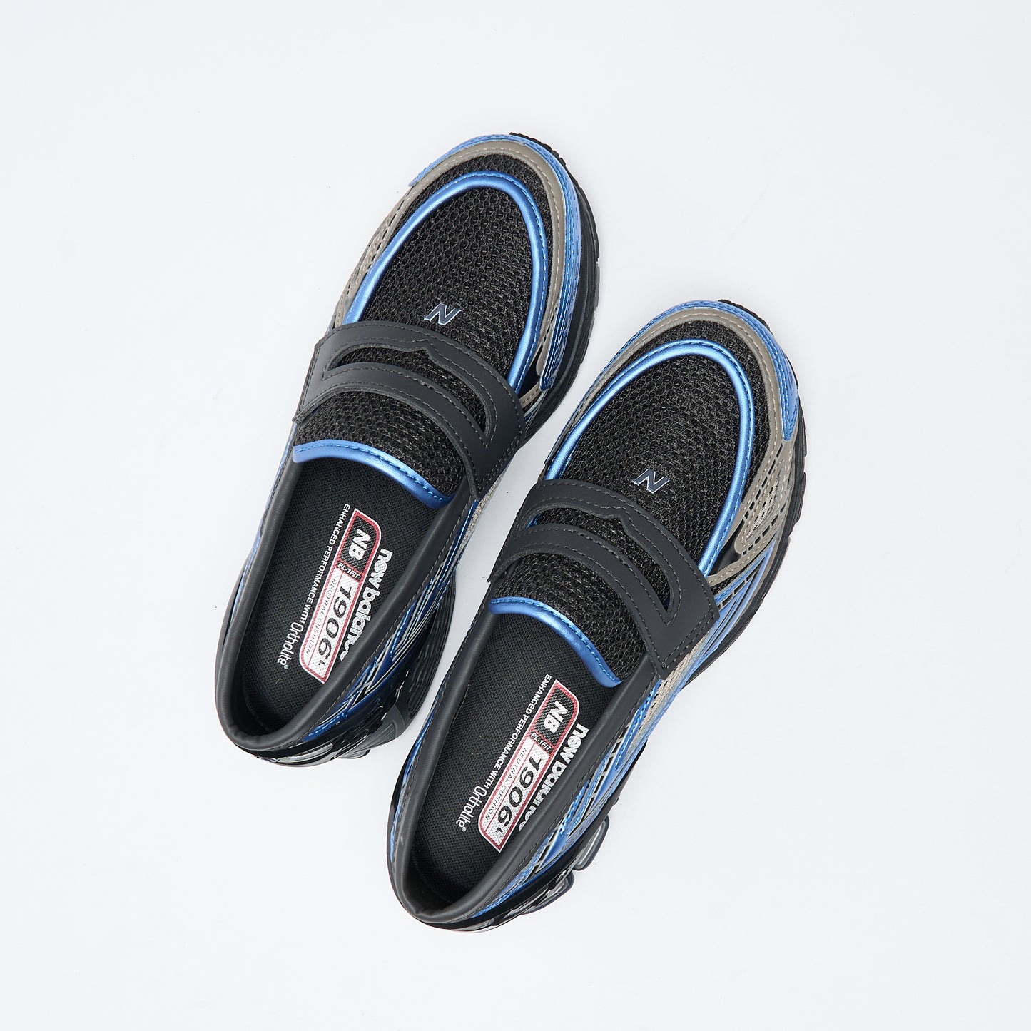 New Balance - U 1906 LAR Loafer (Black Cement/Blue Gemstone)