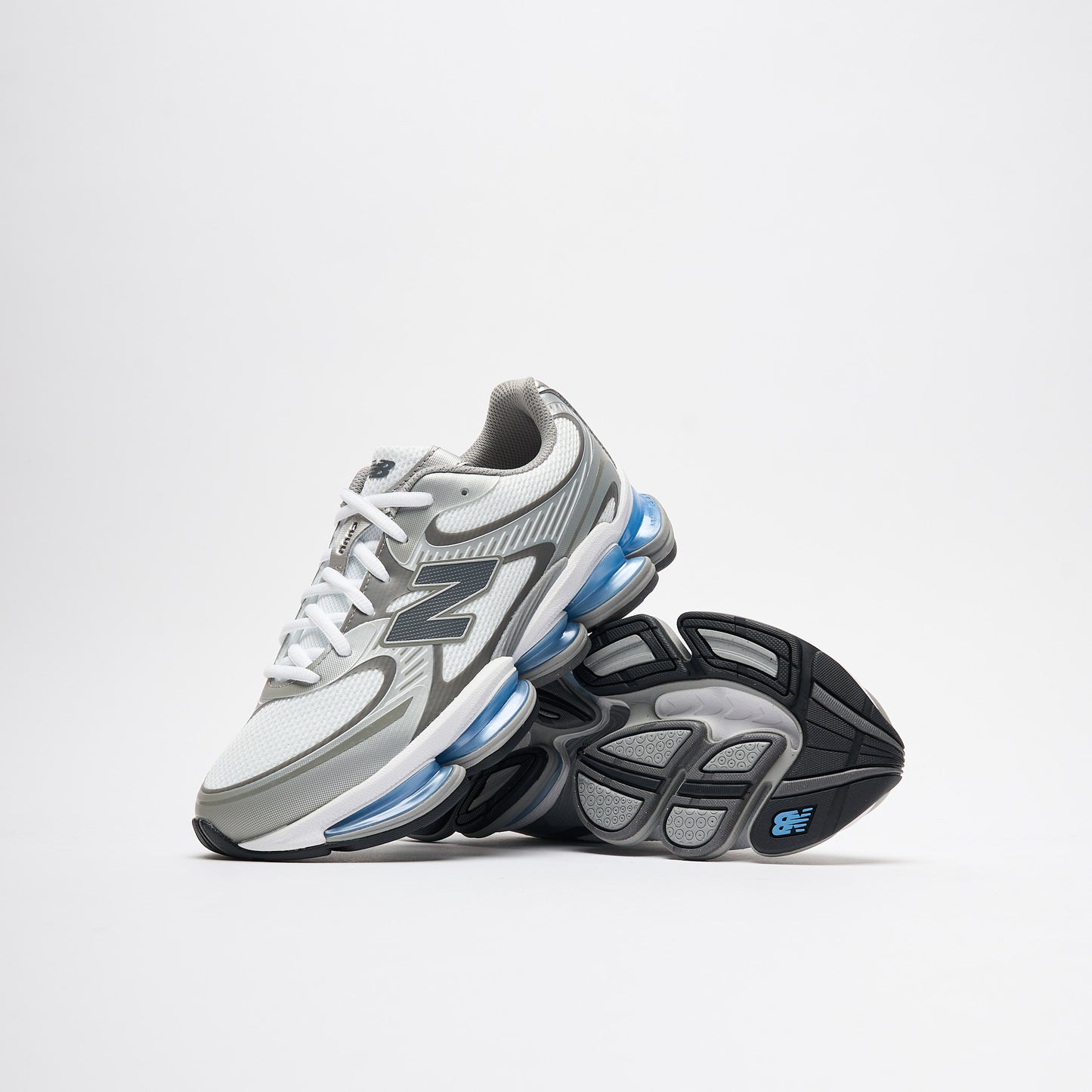 New Balance - U Abzorb 2000 AA(White/Silver Metallic)