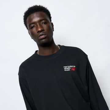 New Balance - Athletics Premium Logo Crew (Black)