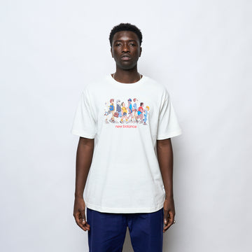 New Balance - Athletics Relaxed Archive Walk T-Shirt (White)