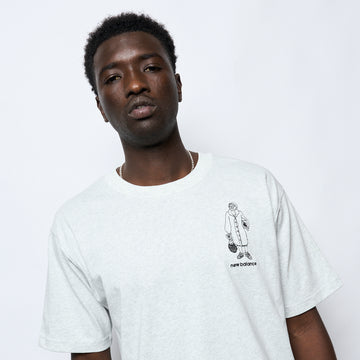 New Balance - Athletics Relaxed Grandma T-Shirt (Ash Heather)