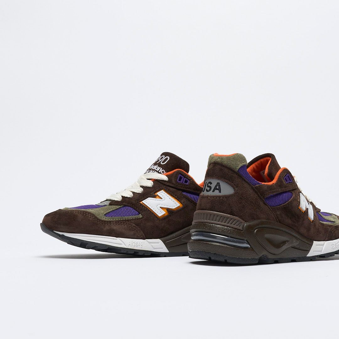 New Balance - MR 990 V2 BR2 Made In USA (Brown/Purple)