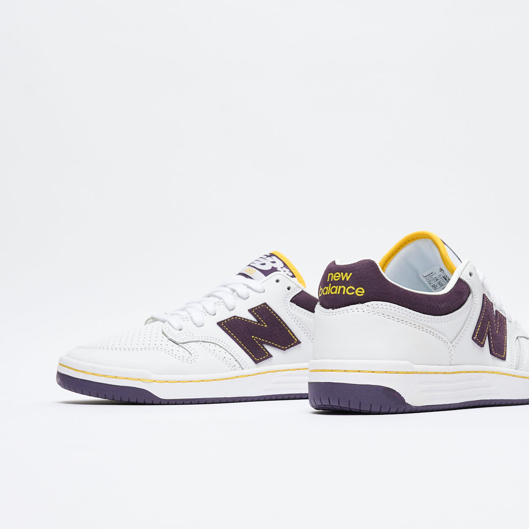 New Balance Numeric - NM 480 PST "80's Pack" (White/Purple)