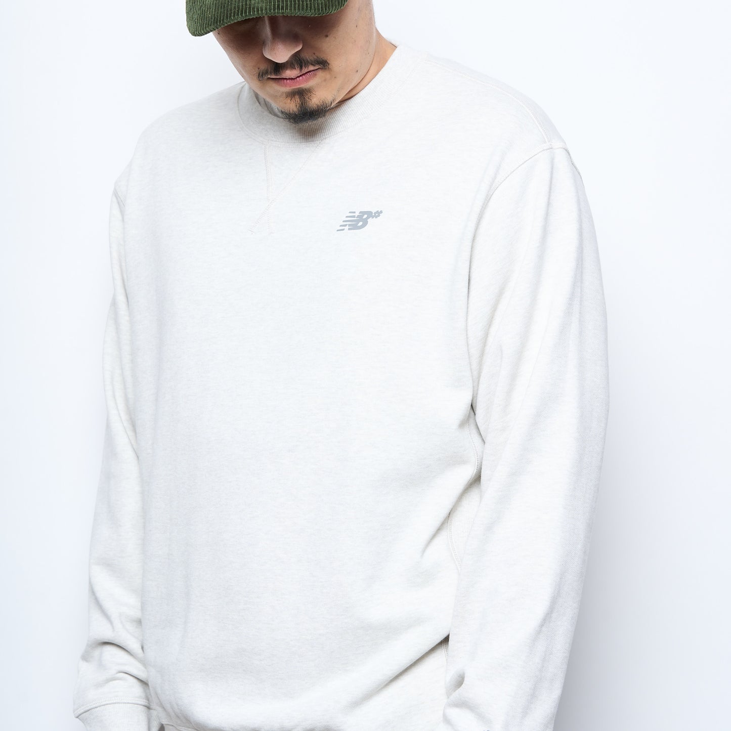 New Balance Numeric - Athletic French Terry Crew (Athletic Grey)