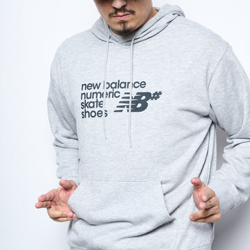 New Balance Numeric - French Terry Logo Hoodie (Athletic Grey)