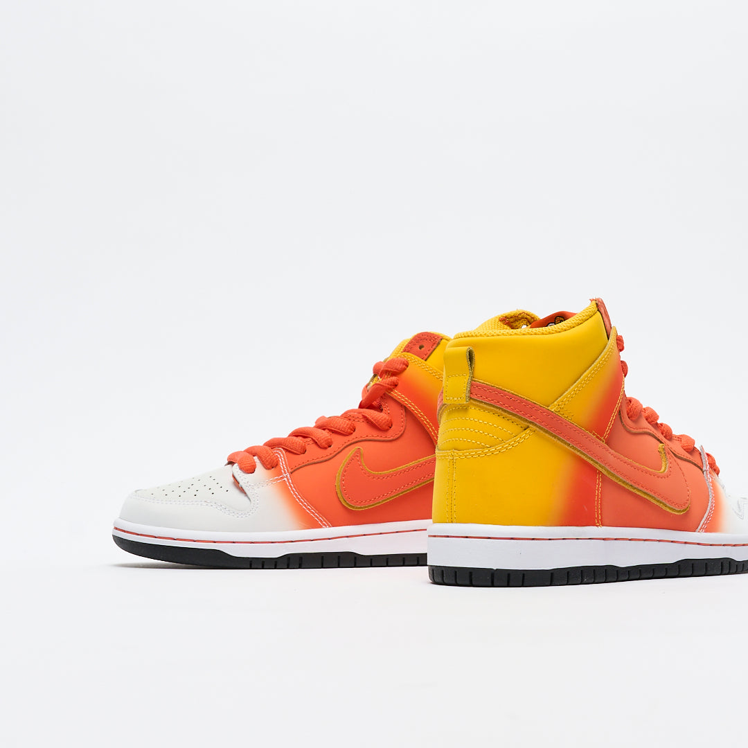 Nike SB - Dunk High Pro (Amarillo/Orange-White-Black)