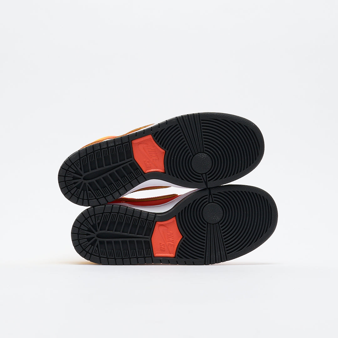 Nike SB - Dunk High Pro (Amarillo/Orange-White-Black)