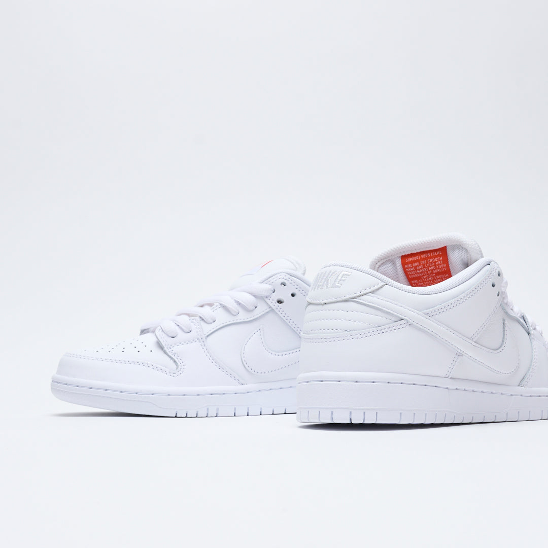 Nike SB - Dunk Low Pro ISO (White/White/White)