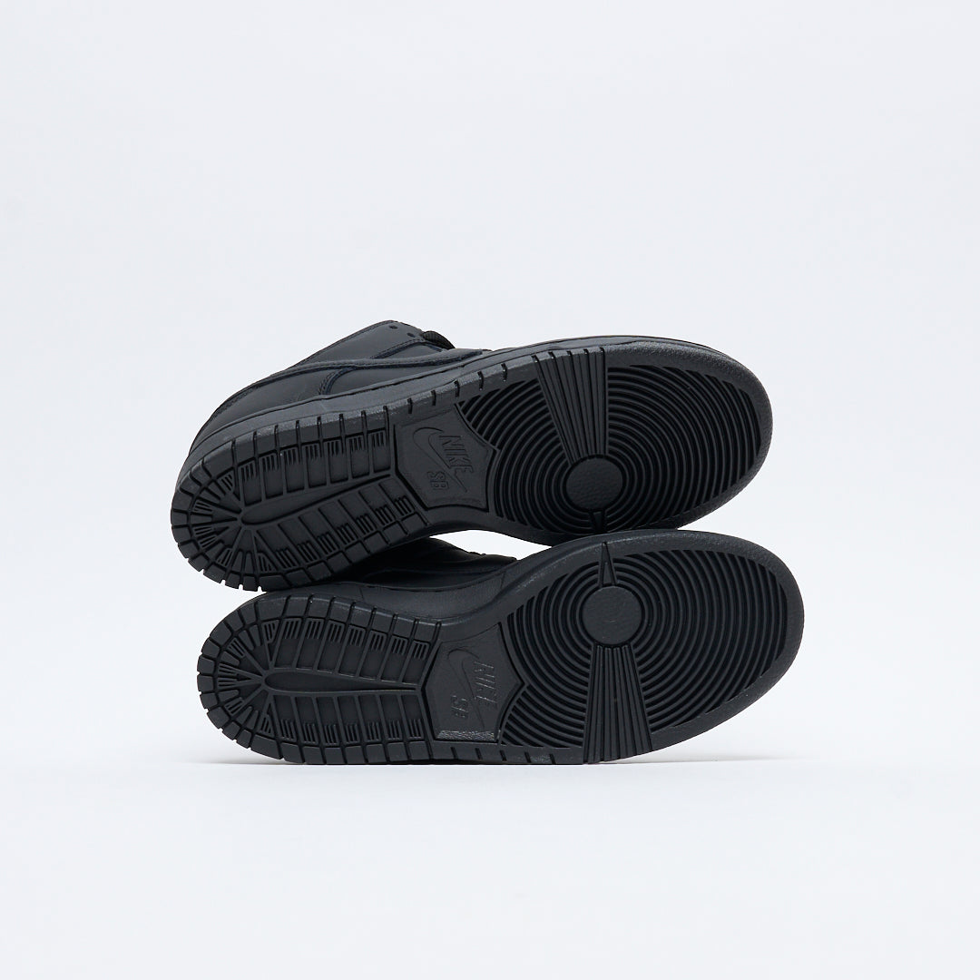 Nike SB - Dunk Low Pro ISO "Orange Label" (Black/Black-Black)