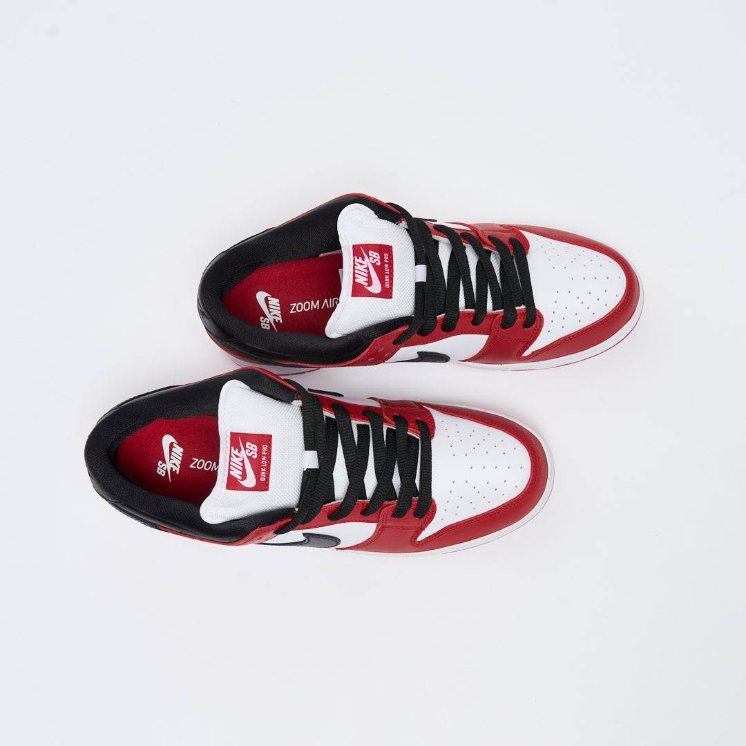 Nike SB - Dunk Low Pro "Chicago" (Varsity Red/Black-White)