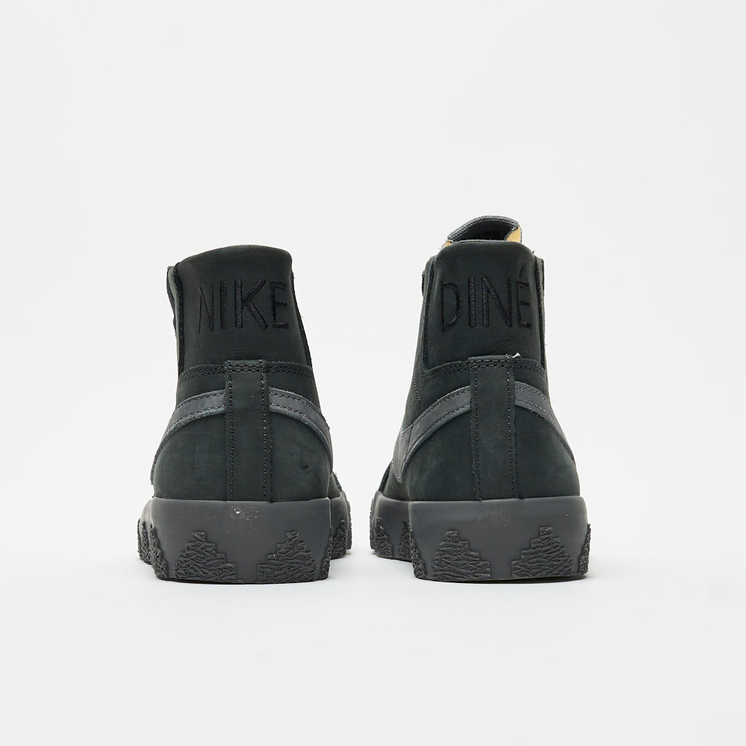 Nike SB - Zoom Blazer Mid "di orr greenwood" QS (anthracite/Dark Smoke Gray)