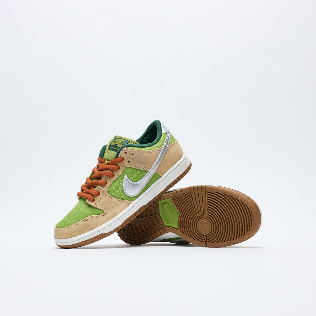 Nike SB - Dunk Low Pro WC "Escargot" (Sesame/Metallic Silver-Pear-Fir)