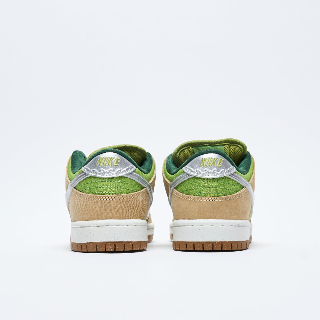 Nike SB - Dunk Low Pro WC "Escargot" (Sesame/Metallic Silver-Pear-Fir)