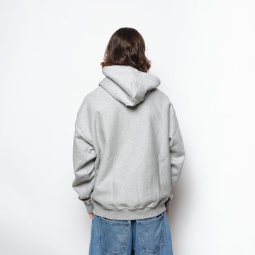 Nike Solo Swoosh Men's Pullover Hoodie (Dark Grey/Heather Grey)