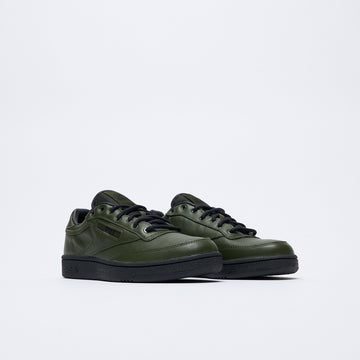 Obey x Reebok - Club C 85 (Green/Black/Red)