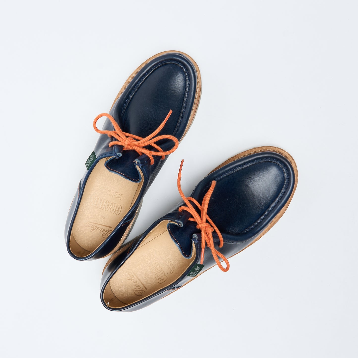 Graine x Paraboot - Michael Griff (Graine Miel/Vegetal Navy)