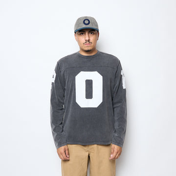 POP Trading Company - Football Longsleeve T-shirt (Black)