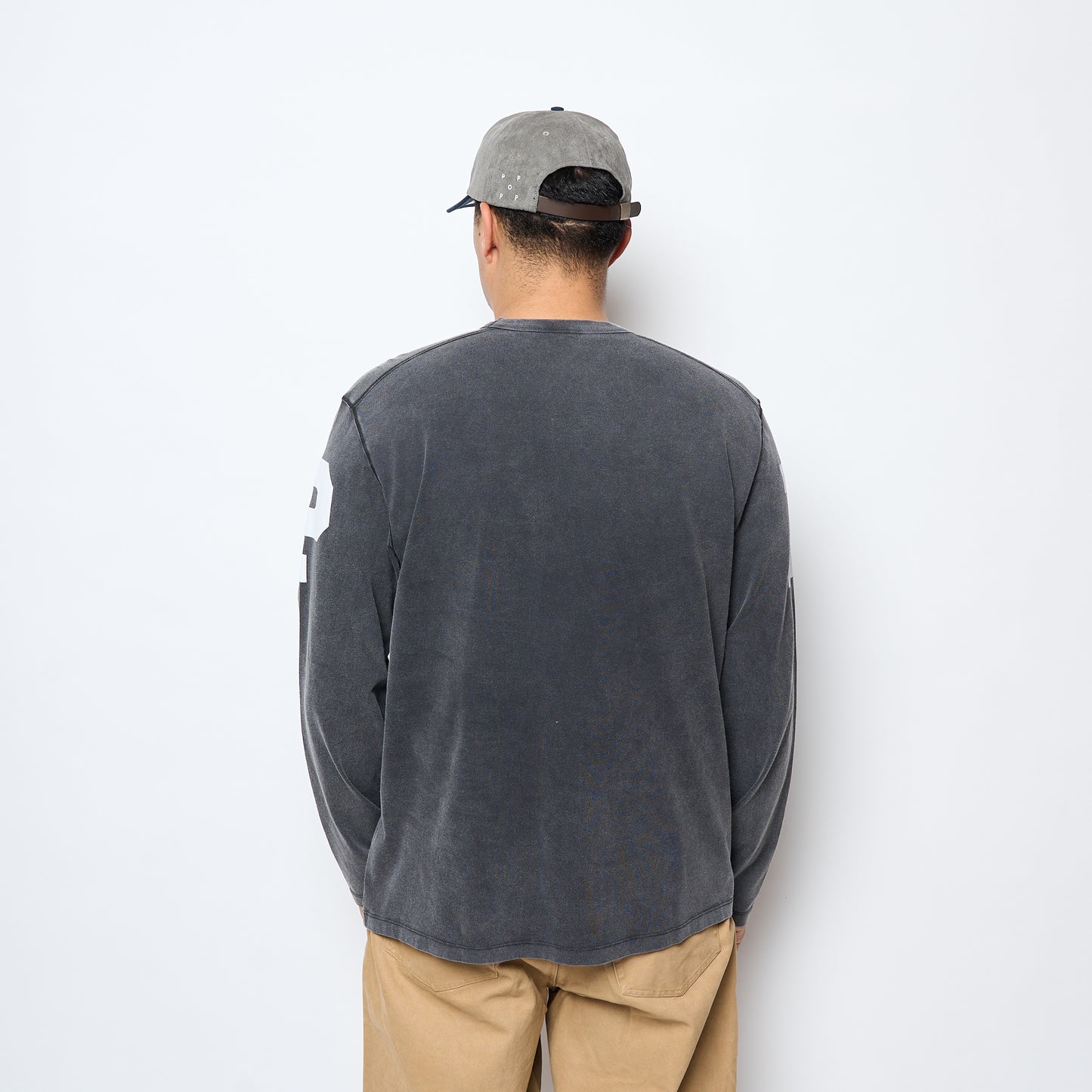 POP Trading Company - Football Longsleeve T-shirt (Black)