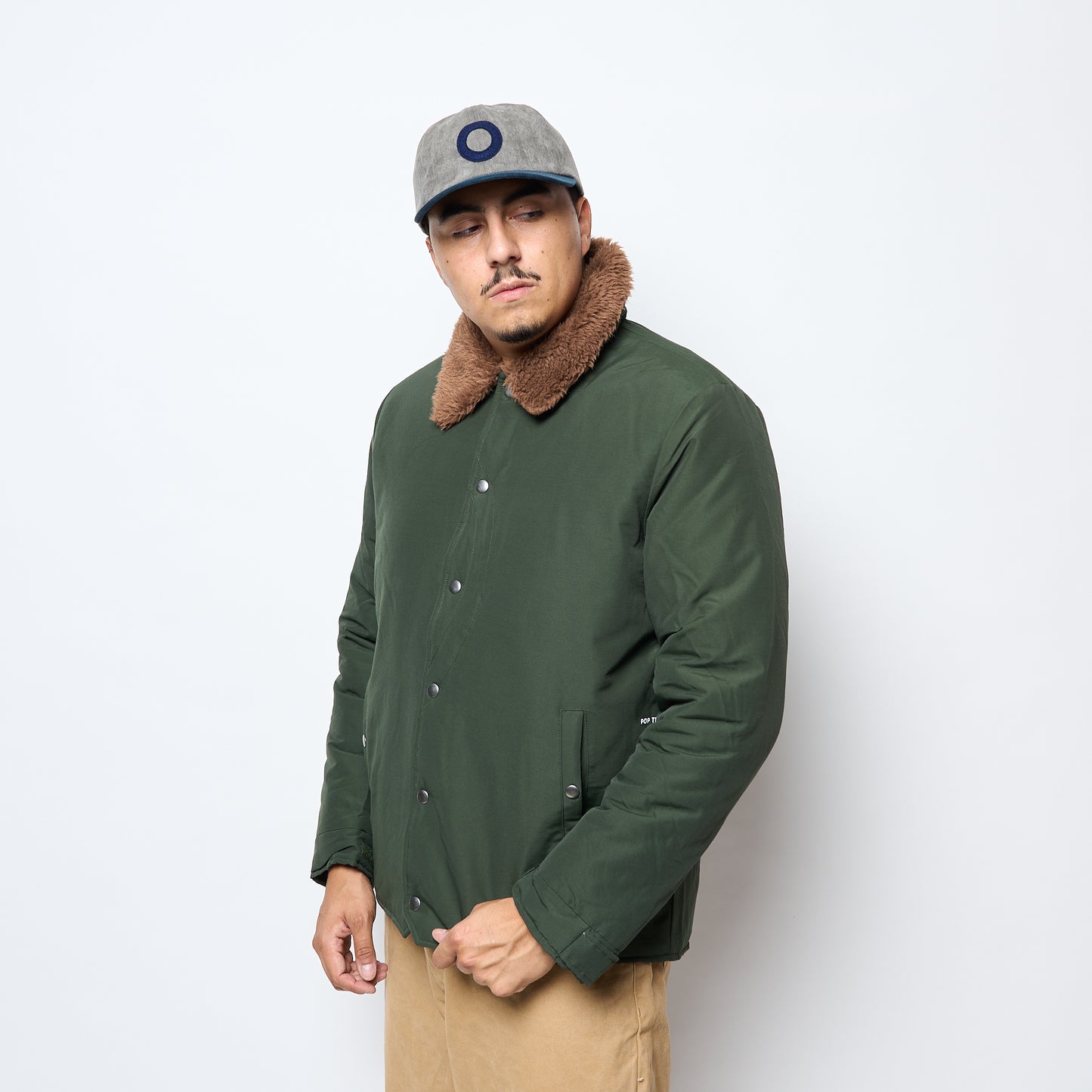 POP Trading Company - Padded Jacket (Duffel Green)