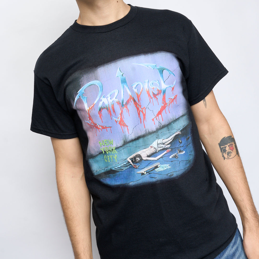 Paradise - Obituary Tee (Black)