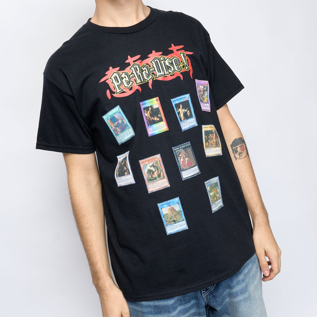 Paradise - PA-RA-DISE! Bible Cards Tee (Black)