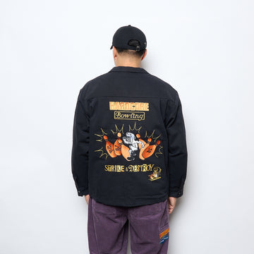 Pas De Mer - Bowling Shirt (Black)