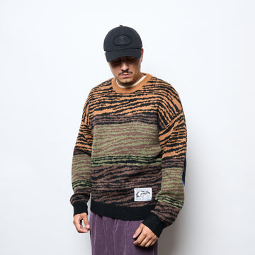 Pas De Mer - Zebra Jumper Sweater (Multicolor)