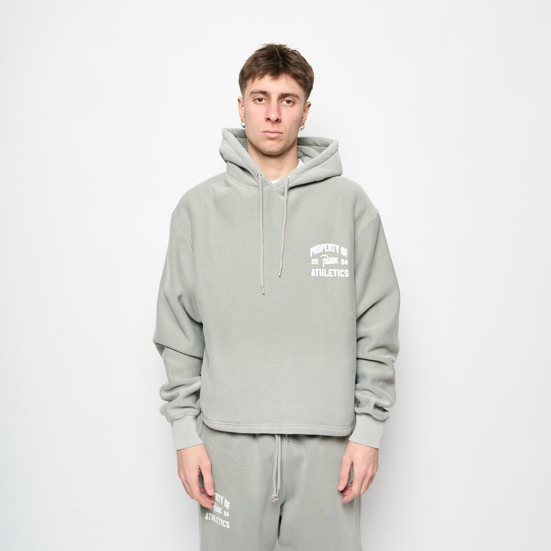 Patta - Athletic Drawcord Hooded Sweater (Limestone)