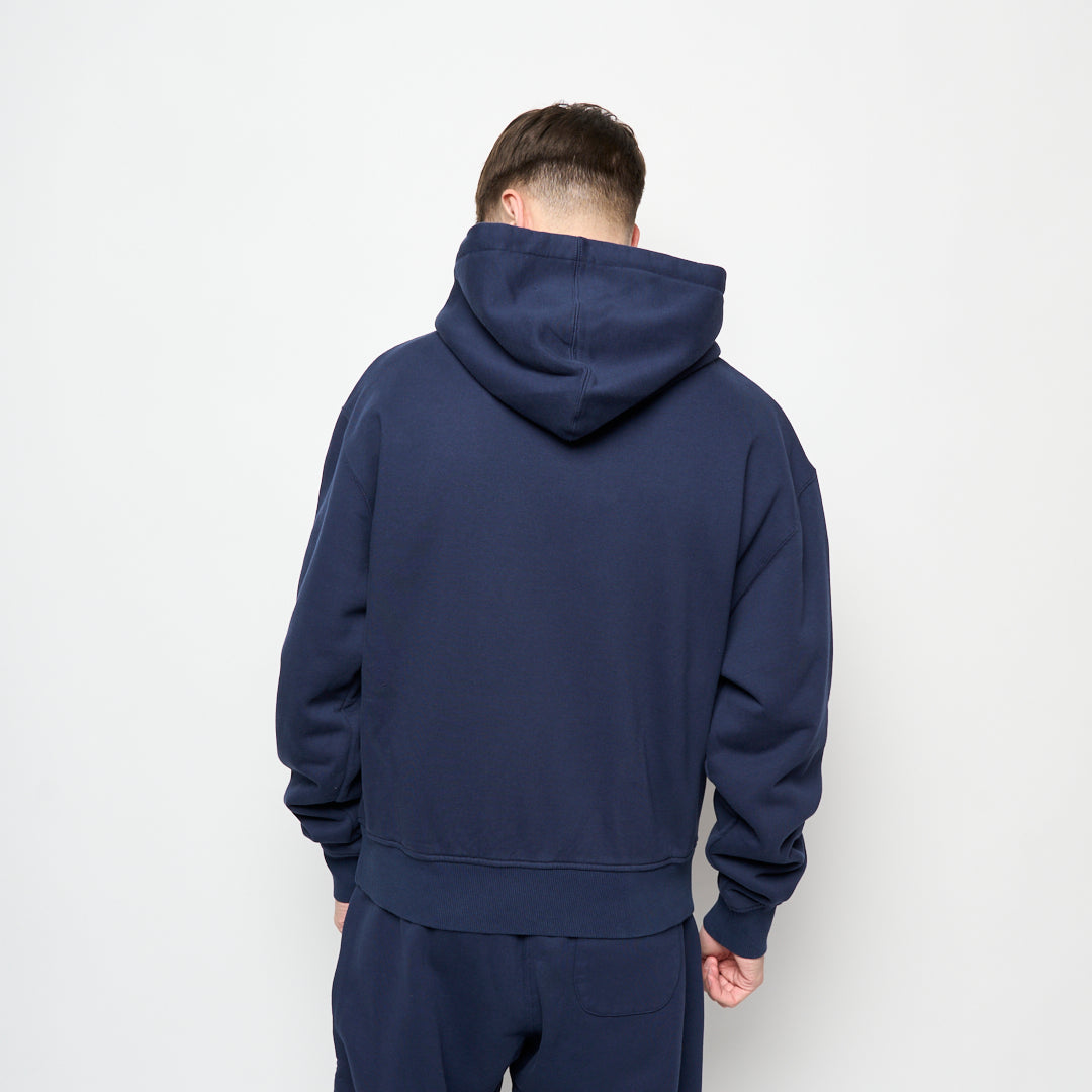 Patta - Classic Zip Up Hooded Sweater (Navy)