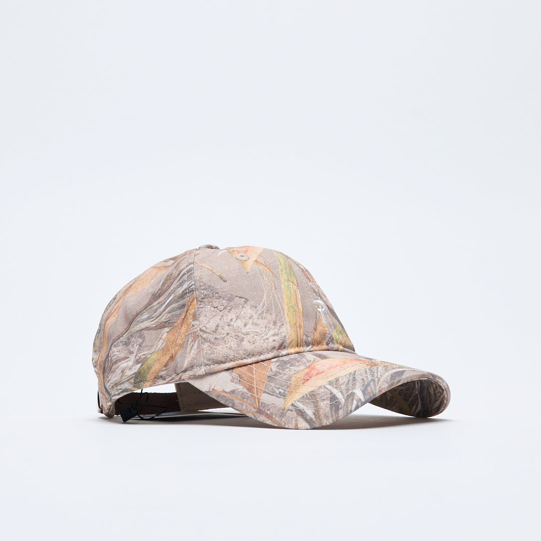 Patta - Nature Print Canvas Sports Cap (Multicolor)