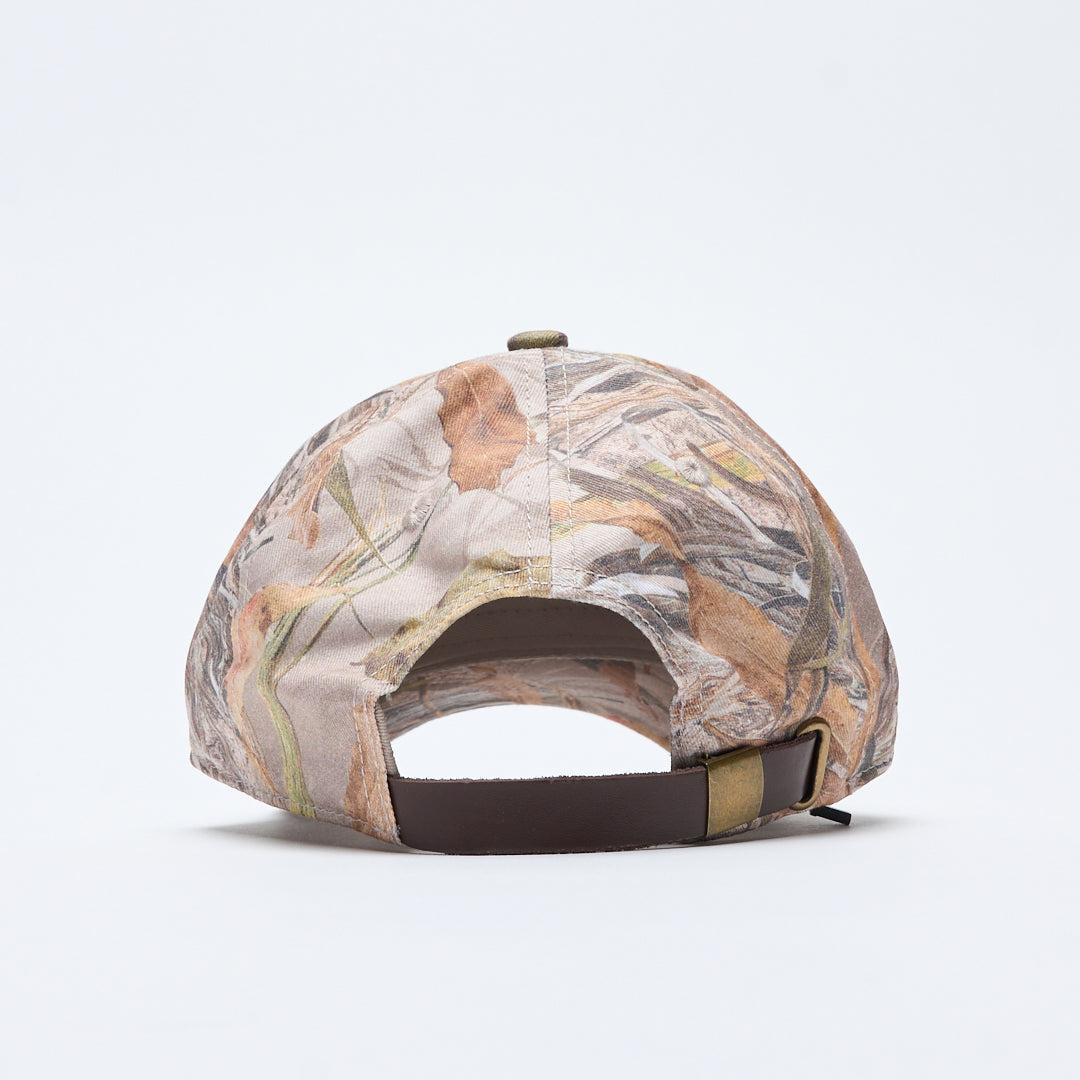 Patta - Nature Print Canvas Sports Cap (Multicolor)
